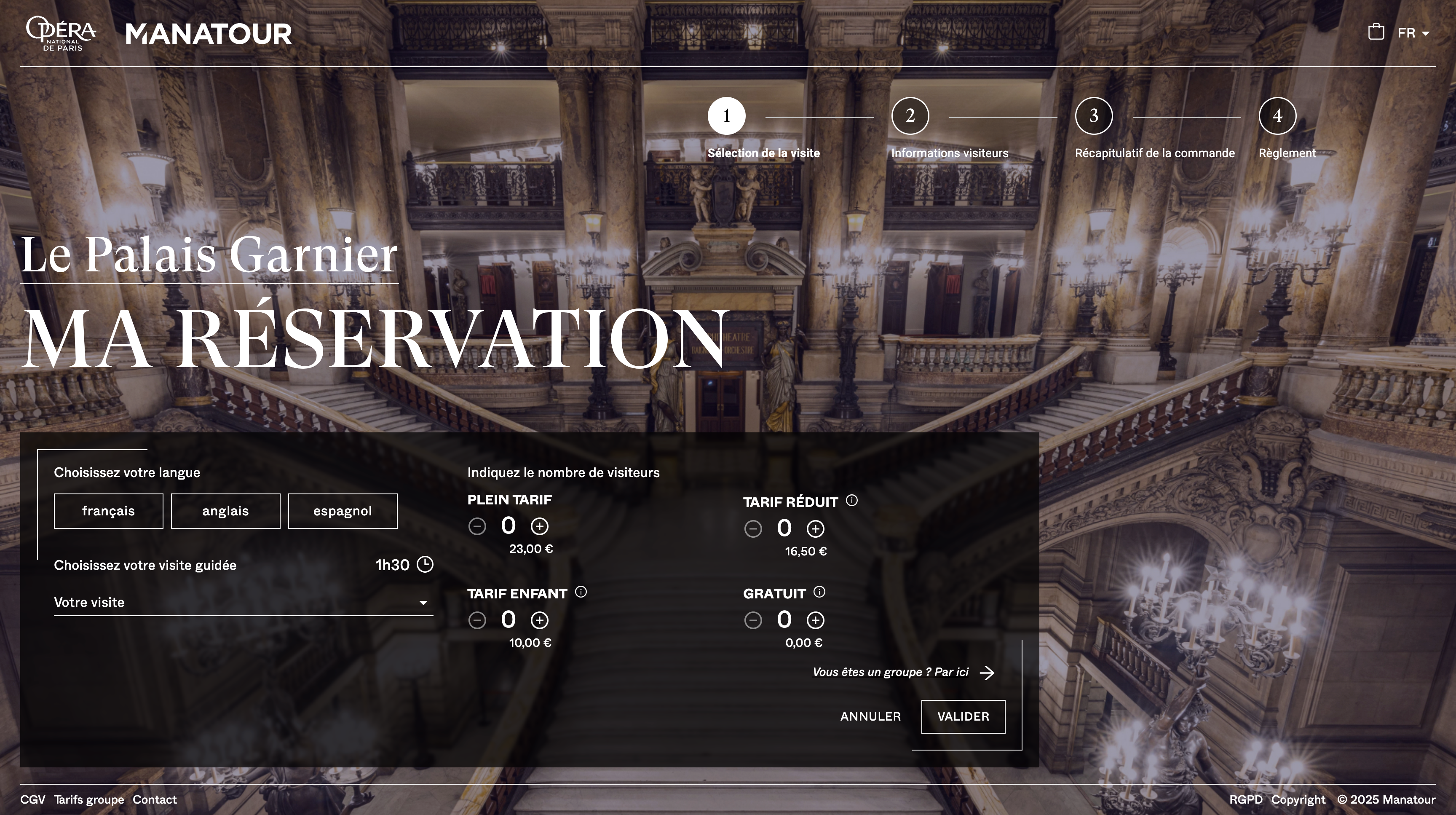 Manatour Opéra Garnier